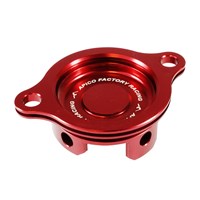 OIL FILTER COVER HONDA CRF250R 10-17 RED